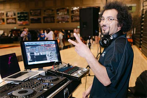 DJ at the After Prom Party