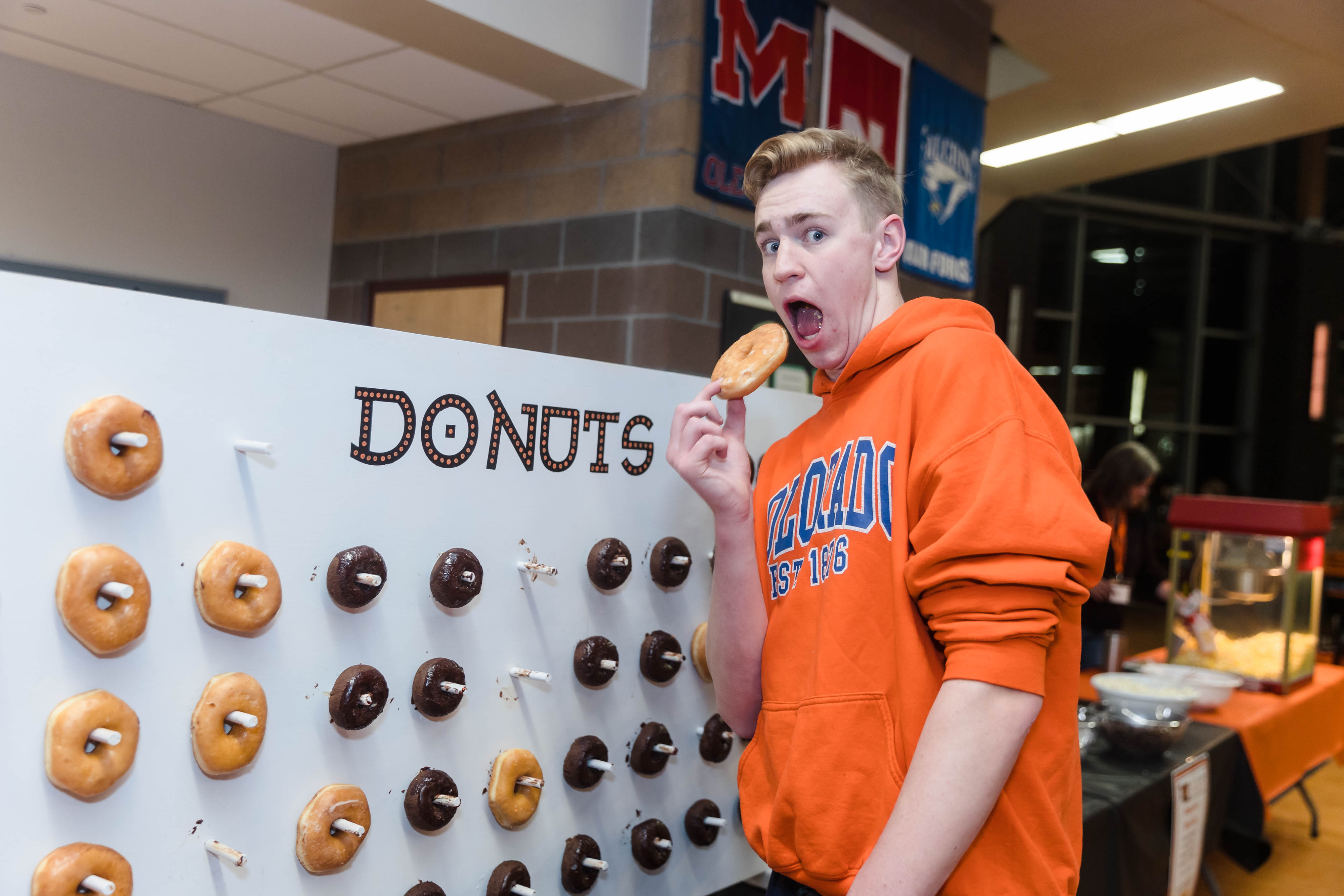 Food court at the After Prom Party